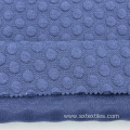 Poly Cotton Spandex Double Jacquard knitted fabric